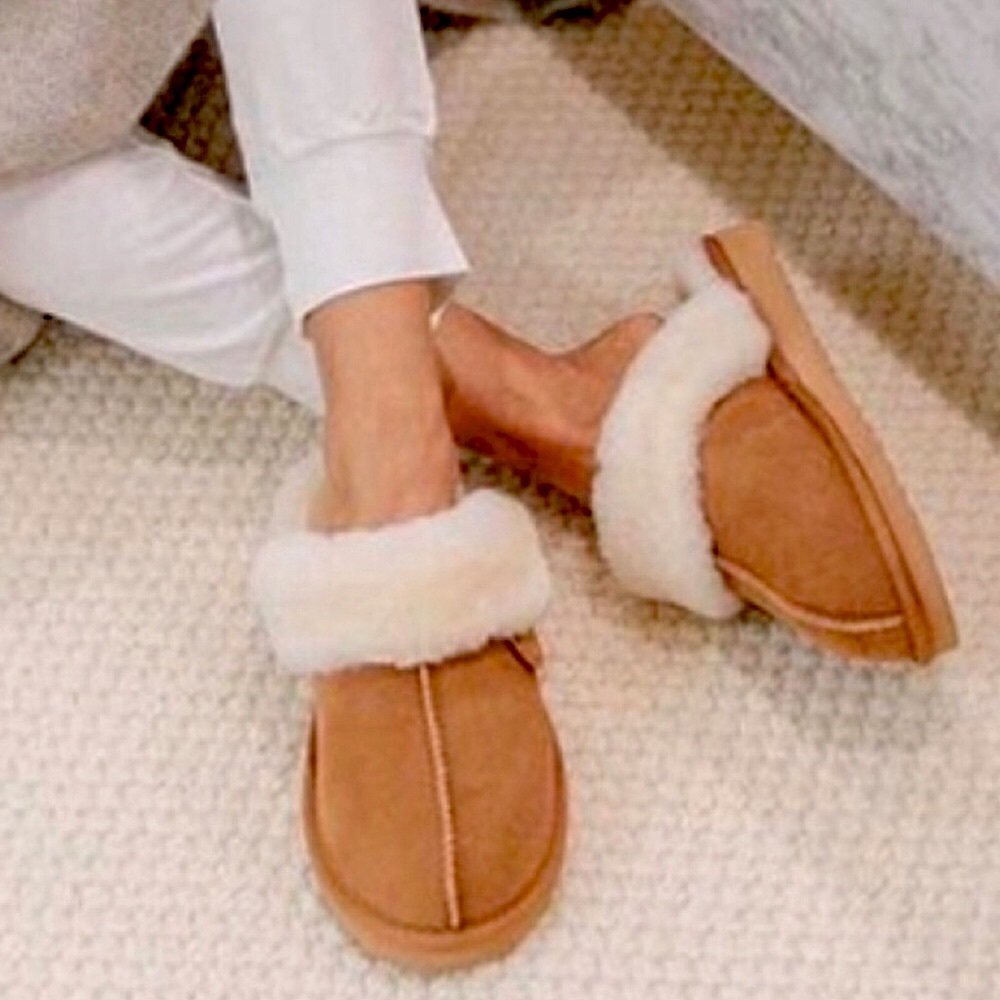 Fireside Shearling Slippers